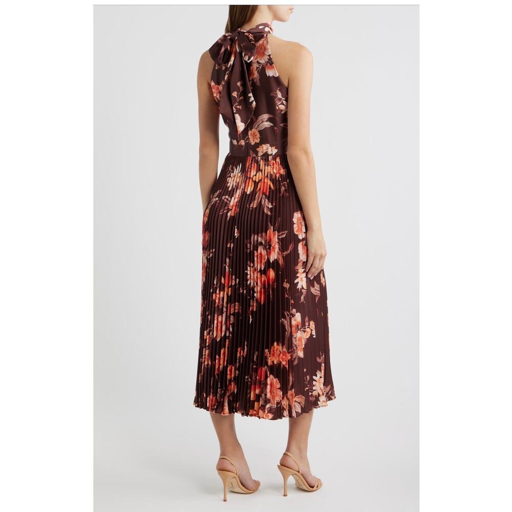 Eliza J Floral Print Sleeveless Midi Dress - Size 12 (see narrative) - Picture 2 of 10